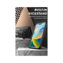 SUPCASE Unicorn Beetle PRO Black Rugged Case for iPhone 14 Pro Max (SUP-iPhone2022Pro-6.7-UBPro-SP-Black)