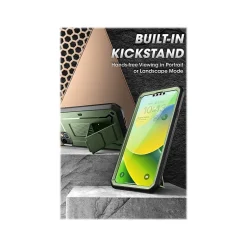 SUPCASE Unicorn Beetle PRO Dark Green Rugged Case for iPhone 14 Plus (SUP-iPhone2022-6.7-UBPro-SP-Guldan)