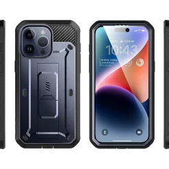 SUPCASE Unicorn Beetle PRO Rugged Case for iPhone 15 Pro Max, Shock-Absorbing, Dark Blue