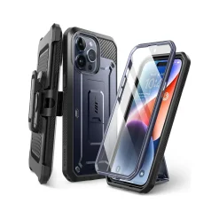 SUPCASE Unicorn Beetle PRO Rugged Case for iPhone 15 Pro Max, Shock-Absorbing, Dark Blue