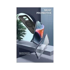 SUPCASE Unicorn Beetle PRO MAG Rugged Case for iPhone 15 Pro Max, Shock-Absorbing, Dark Blue (SPH23MX67MGPSMN)