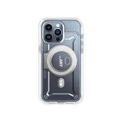 SUPCASE Unicorn Beetle PRO MAG Rugged Case for iPhone 15 Pro Max, Shock-Absorbing, Clear (SPH23MX67MGPSCL)