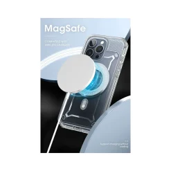 SUPCASE Unicorn Beetle PRO MAG Rugged Case for iPhone 15 Pro Max, Shock-Absorbing, Clear (SPH23MX67MGPSCL)