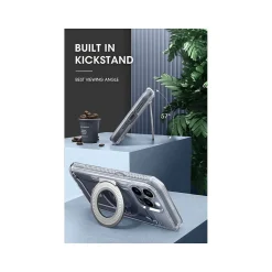 SUPCASE Unicorn Beetle PRO MAG Rugged Case for iPhone 15 Pro Max, Shock-Absorbing, Clear (SPH23MX67MGPSCL)