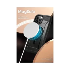 SUPCASE Unicorn Beetle PRO MAG Rugged Case for iPhone 15 Pro, Shock-Absorbing, Gunmetal