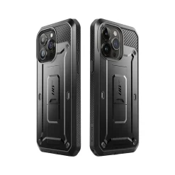 SUPCASE Unicorn Beetle PRO Rugged Case for iPhone 15 Pro Max, Shock-Absorbing, Black (SUP-iPhone2023Max-6.7-UBPro-SP-Black)