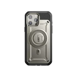 SUPCASE Unicorn Beetle PRO MAG Rugged Case for iPhone 15 Pro, Shock-Absorbing, Titan Gray
