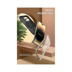 SUPCASE Unicorn Beetle PRO MAG Rugged Case for iPhone 15 Pro, Shock-Absorbing, Titan Gray