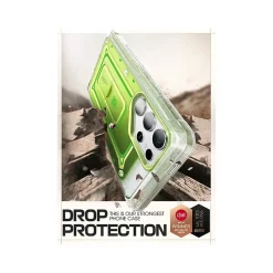 SUPCASE Unicorn Beetle PRO Rugged Case for Samsung Galaxy S24 Ultra, Shock-Absorbing, Neon Green