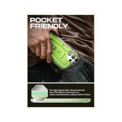 SUPCASE Unicorn Beetle PRO Rugged Case for Samsung Galaxy S24 Ultra, Shock-Absorbing, Neon Green