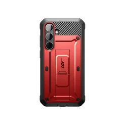 SUPCASE Unicorn Beetle Pro Rugged Case for Samsung Galaxy S24, Shock Absorbing, Metallic Red (GS24UBPR2SRD)