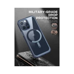 SUPCASE Unicorn Beetle Slim MagSafe Phone Case for iPhone 15 Pro, Blue (SUP-iPhone2023Pro-6.1-UBMag-Navy)
