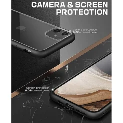 SUPCASE Unicorn Beetle Style Black Slim Case for iPhone 11 (S-11-6.1-UBS-BK)