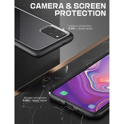 SUPCASE Unicorn Beetle Style Black Slim Case for Galaxy S20 Plus (S-S20PL-UBS-BK)