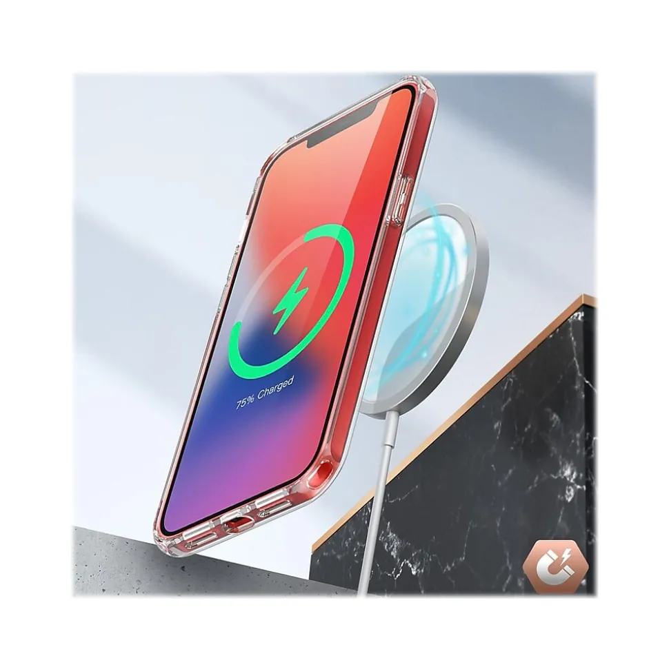 SUPCASE Unicorn Beetle Style MagSafe Rugged Case for iPhone 12 mini, Clear (SUP-iPhone2020-5.4-UBStyle-Clear)
