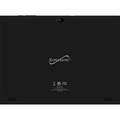 Supersonic Sonic10 10.1" Tablet with Detachable Keyboard, WiFi, 32GB Storage, Android 13, Black (SC-3110)