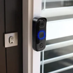 Swann EVO Wireless Video Doorbell Security Camera, Black (SWIFI-SEVDBC-GL)