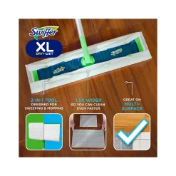 Swiffer Sweeper XL Dry + Wet Dust Mop Frame Kit, Multicolor (01096)