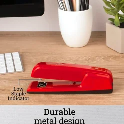 Swingline 747 Business Stapler, 25 Sheet Capacity, Rio Red (74736)