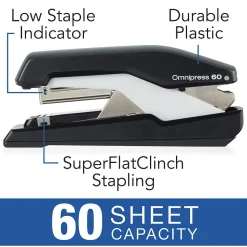 Swingline Desktop Stapler, 60 Sheet Capacity, Black/Grey (5000590)