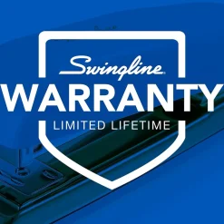 Swingline Durable Desktop Stapler, 20-Sheet Capacity, White/Gold (64701)