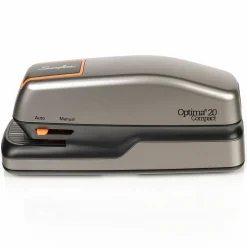 Swingline Optima 20 Compact Stapler, 20-Sheet Capacity, Staples Included, Gray/Silver (48207)
