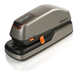 Swingline Optima 20 Electric Desktop Stapler, 20-Sheet Capacity, Gray/Silver (48208)