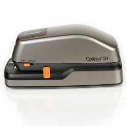 Swingline Optima 20 Electric Desktop Stapler, 20-Sheet Capacity, Gray/Silver (48208)