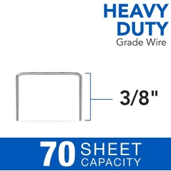 Swingline Premium High Capacity Staples, 0.38 Leg Length, 5000/Box (69495)