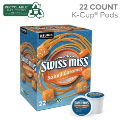 Swiss Miss Salted Caramel Hot Cocoa, Keurig® K-Cup® Pods, 22/Box (5000369264)