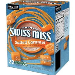 Swiss Miss Salted Caramel Hot Cocoa, Keurig® K-Cup® Pods, 22/Box (5000369264)