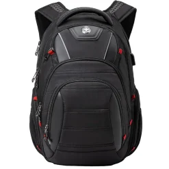 SwissDigital Circuit Laptop Backpack, Black (J14-BR)