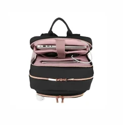 SwissDigital KATY ROSE L+ Backpack, Black (SD1645-01)