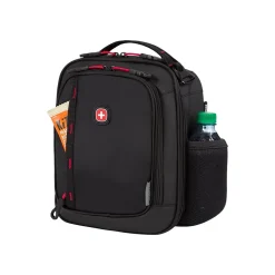 SwissGear 3999 Insulated Lunch Bag, Red/Black, 11.2 oz. (3999202447)