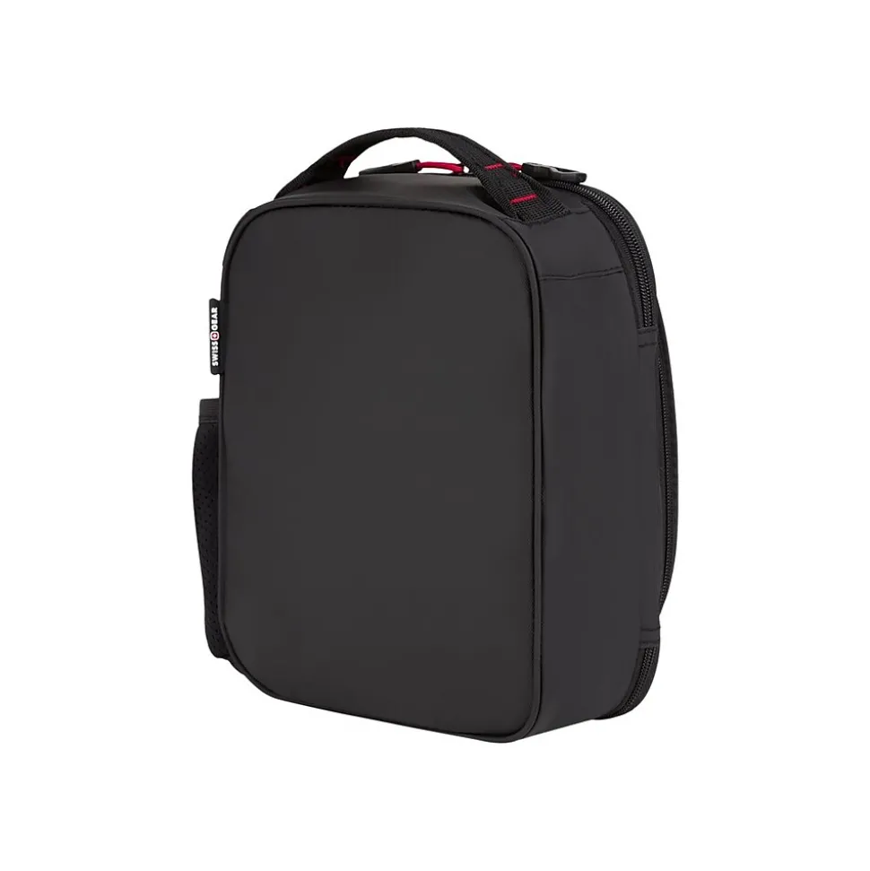 SwissGear 3999 Insulated Lunch Bag, Red/Black, 11.2 oz. (3999202447)