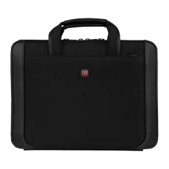 SWISSGEAR Proxy Polyester Padfolio with Zipper Closure, Black (601675)