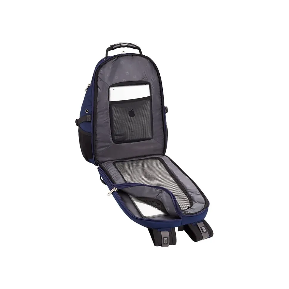 SwissGear ScanSmart Laptop Backpack, Rich Navy Fabric (5977303420)