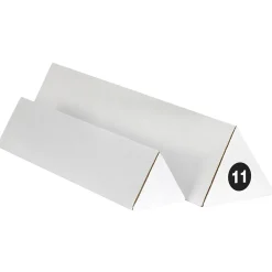 Tape Logic 2" Circle "11" Number Label, Black, 500/Roll