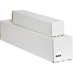 Tape Logic 1" Circle "MAR" Month of the Year Labels, White, 500/Roll