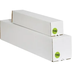 Tape Logic 1" Circle "THU" Days of the Week Label, Fluorescent Green, 500/Roll