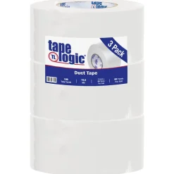 Tape Logicâ„¢ 10 mil Duct Tape, 3" x 60 yds, White, 3/Pack