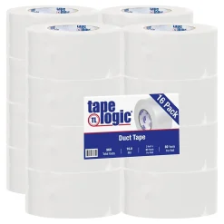 Tape Logicâ„¢ 10 mil Duct Tape, 3" x 60 yds, White, 16/Pack