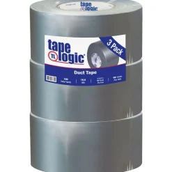 Tape Logicâ„¢ 10 mil Duct Tape, 3" x 60 yds, Silver, 3/Pack
