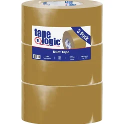 Tape Logic™ 10 mil Duct Tape, 3" x 60 yds, Beige, 3/Pack
