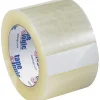 Tape Logic #122 Quiet Carton Sealing Tape, 2.0 Mil, 3" x 110 yds., Clear, 6/Carton (T9051226PK)