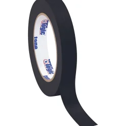 Tape Logic™ 3/4" x 60 Yards Masking Tape, Black, 12 Rolls (T93400312PKB)