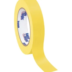 Tape Logic™ 1" x 60 Yards Masking Tape, Yellow, 12 Rolls (T93500312PKY)