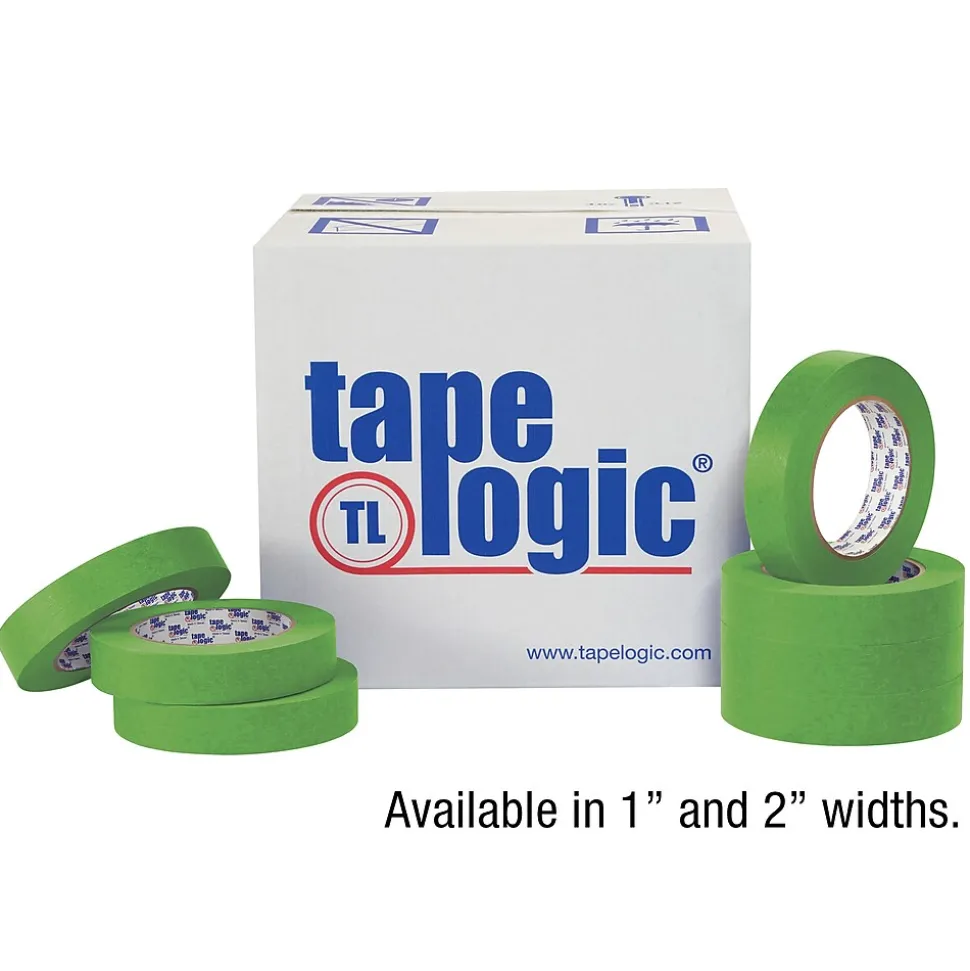 Tape Logic™ 2" x 60 Yards Painters Tape, Green, 24/Case (T9373200)