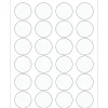 Tape Logic® Circle Laser Labels, 1 5/8", Clear, 2400/Case (LL231CL)