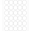 Tape Logic® Circle Laser Labels, 1 1/2", White, 3000/Case (LL143)